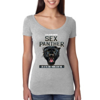 Sex Panther   Illegal In Nine Countries Women's Triblend Scoop T-shirt | Artistshot