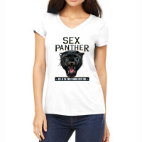 Sex Panther   Illegal In Nine Countries Women's V-neck T-shirt | Artistshot