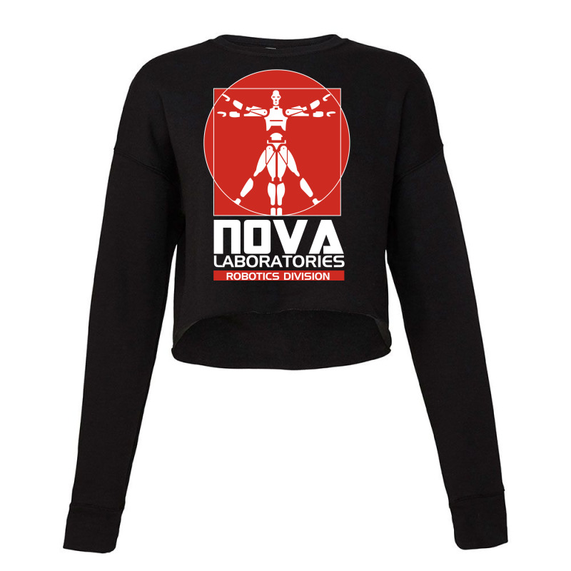 Nova Laboratories Robotics Division Cropped Sweater by neoterelayh | Artistshot