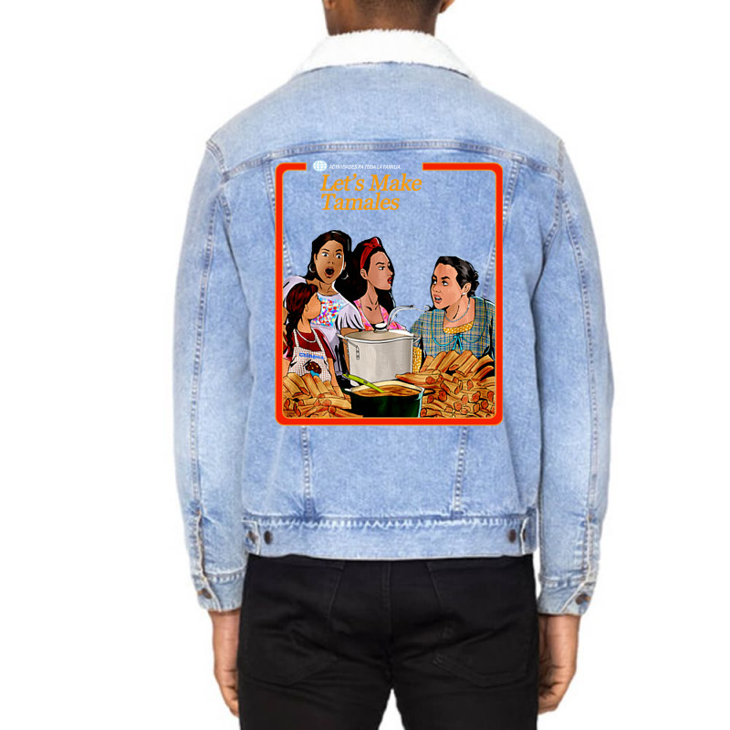 Let's Make Tamales Og Tamale Boss Tee Unisex Sherpa-lined Denim Jacket | Artistshot