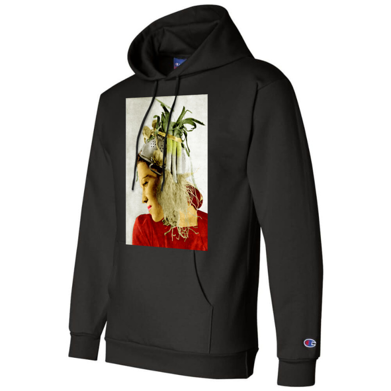 Funny German World War Two Woman Fashion Model Col Champion Hoodie | Artistshot