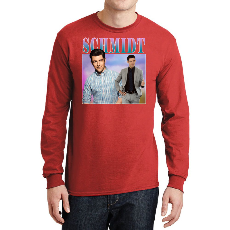 Schmidt Homage Tee Long Sleeve Shirts | Artistshot