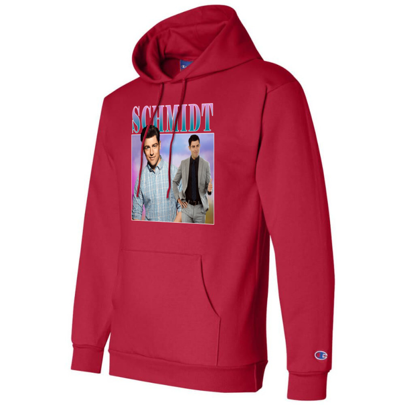 Schmidt Homage Tee Champion Hoodie | Artistshot