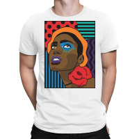 Fashion Flower Blue T-shirt | Artistshot