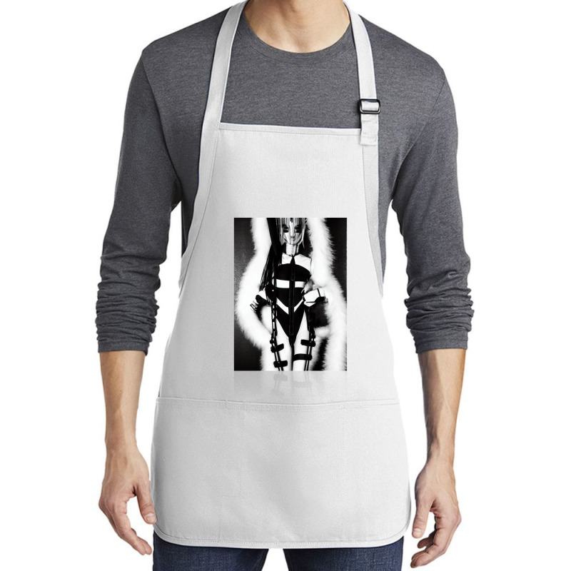 Female Alien Costume Fashion Model Pop Art Gift Medium-length Apron | Artistshot