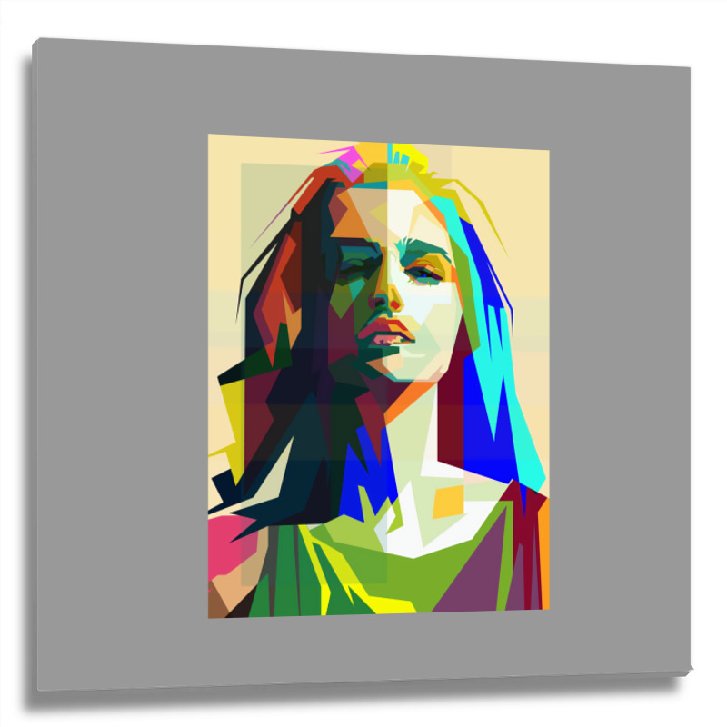 Fashion Modelling Cool Metal Print Square | Artistshot