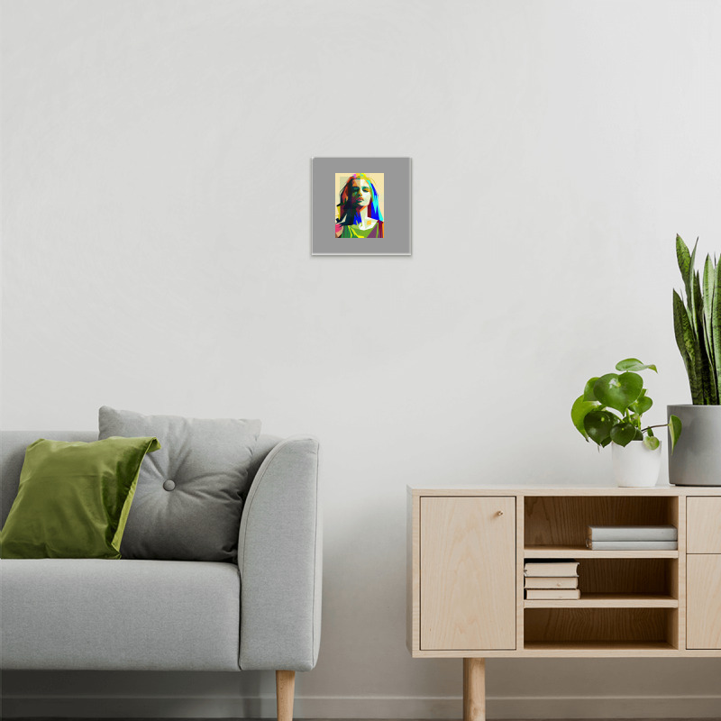 Fashion Modelling Cool Metal Print Square | Artistshot