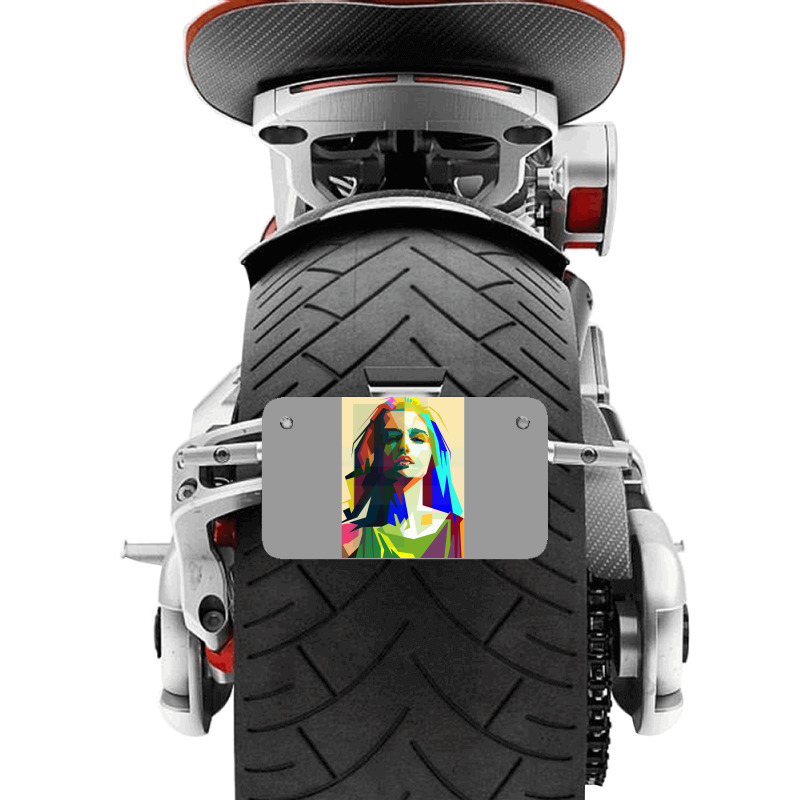 Fashion Modelling Cool Motorcycle License Plate | Artistshot