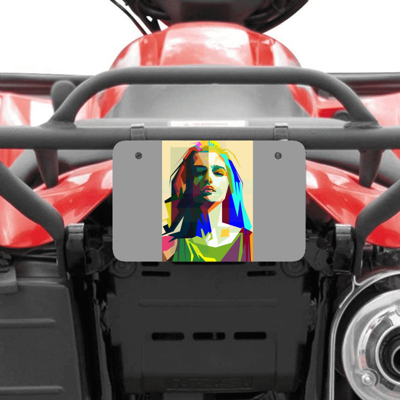 Fashion Modelling Cool Atv License Plate | Artistshot