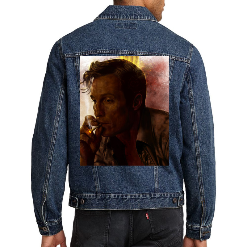 True Detective   Rust Cohle Men Denim Jacket by nadiehirlok | Artistshot