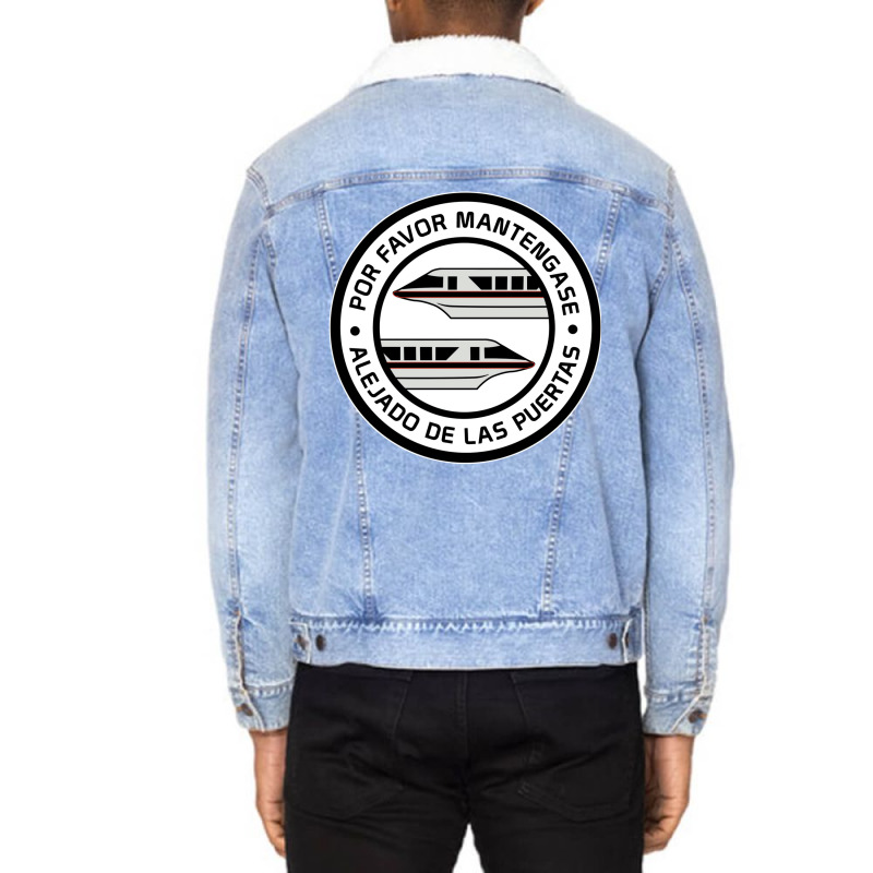 Monorailporfavorblack Unisex Sherpa-lined Denim Jacket | Artistshot