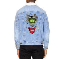 Amc Ape Unisex Sherpa-lined Denim Jacket | Artistshot