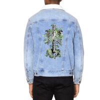 Botanical Anatomy Unisex Sherpa-lined Denim Jacket | Artistshot