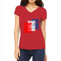 Tva Tennessee Valley Authority Patriotic New Deal Women's V-neck T-shirt | Artistshot