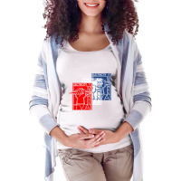 Tva Tennessee Valley Authority Patriotic New Deal Maternity Scoop Neck T-shirt | Artistshot