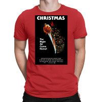 Christmas (halloween Poster Parody)  (1) T-shirt | Artistshot