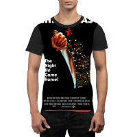 Christmas (halloween Poster Parody)  (1) Graphic T-shirt | Artistshot