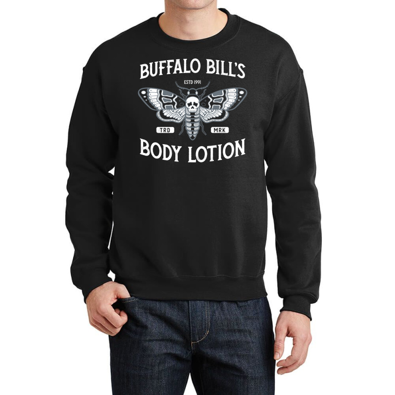 Buffalo Bill's Body Lotion   Horror   Death's Head Crewneck Sweatshirt | Artistshot