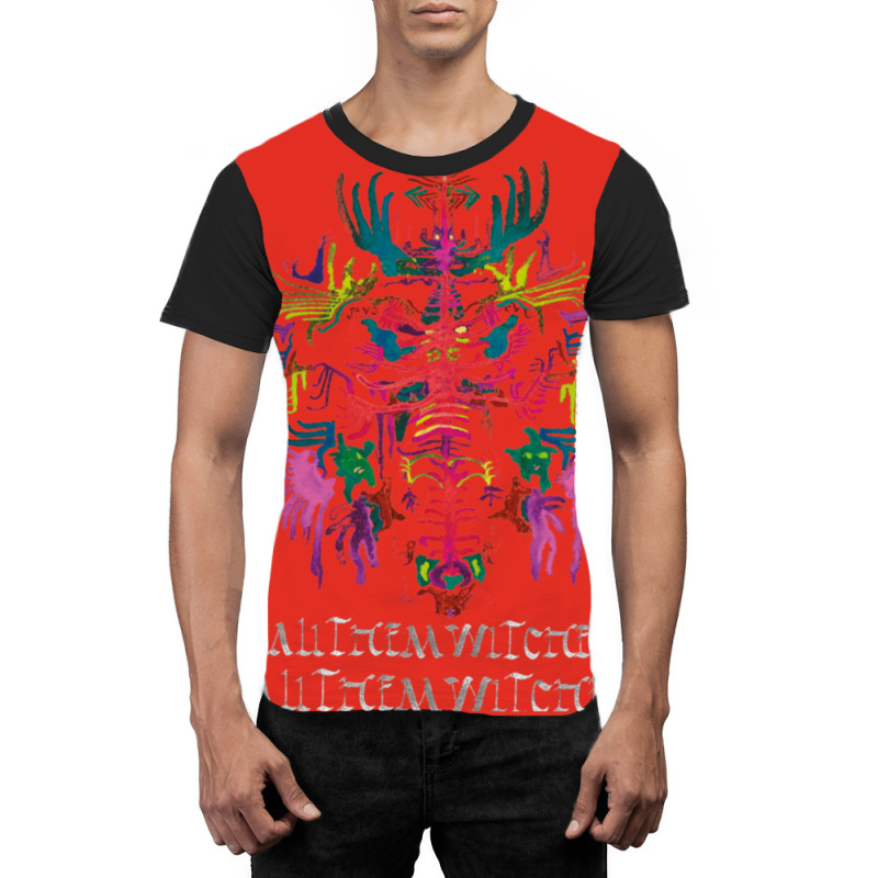 All Them Witches Graphic T-shirt by cevassanadel | Artistshot