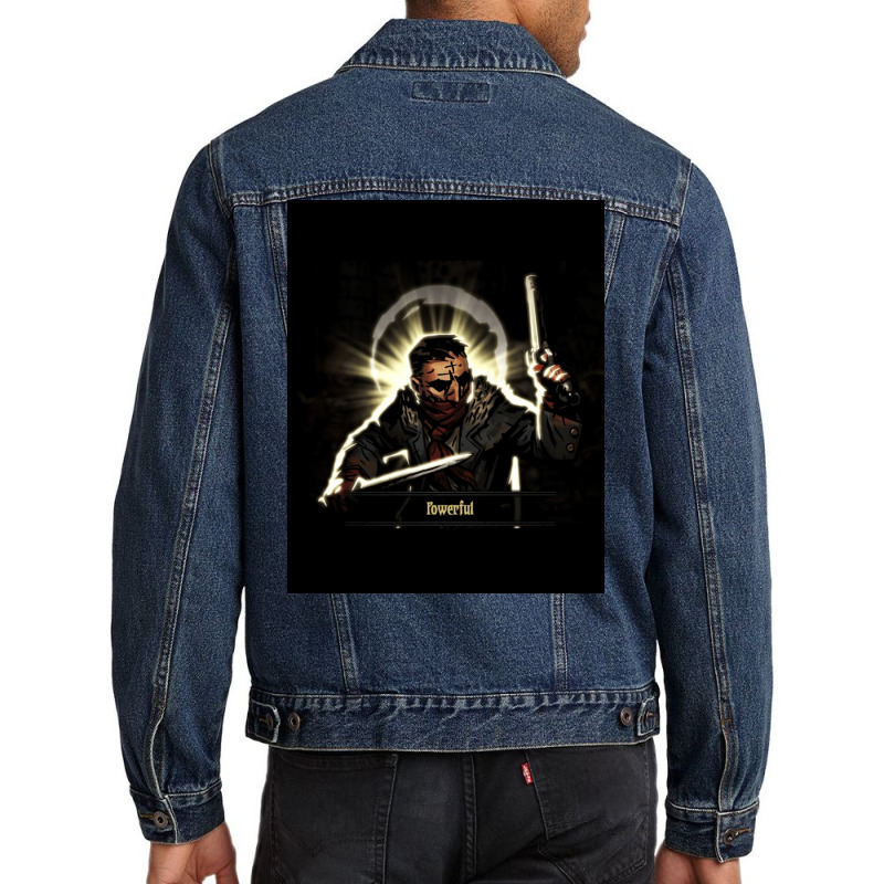 Highwayman's Resolve Men Denim Jacket by cevassanadel | Artistshot