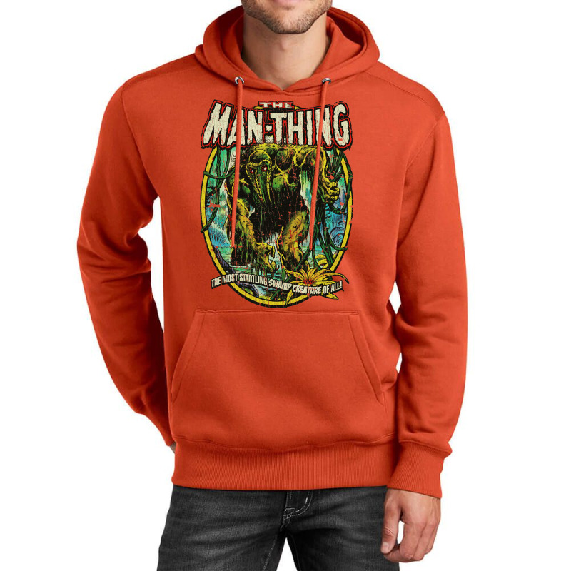 Horror The Man Thing 1974 Unisex Hoodie | Artistshot