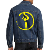 Light Bearer Symbol Men Denim Jacket | Artistshot