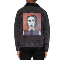 Marilyn Manson Unisex Sherpa-lined Denim Jacket | Artistshot