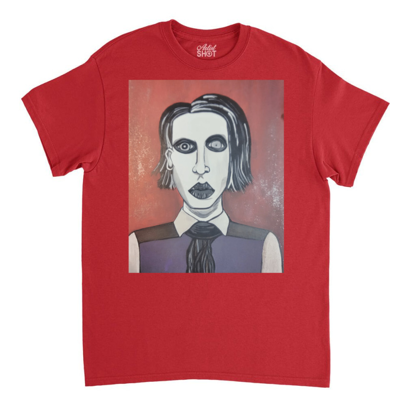 Marilyn Manson Classic T-shirt by cevassanadel | Artistshot