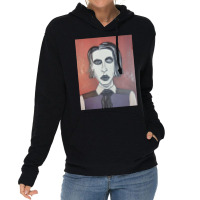 Marilyn Manson Lightweight Hoodie | Artistshot