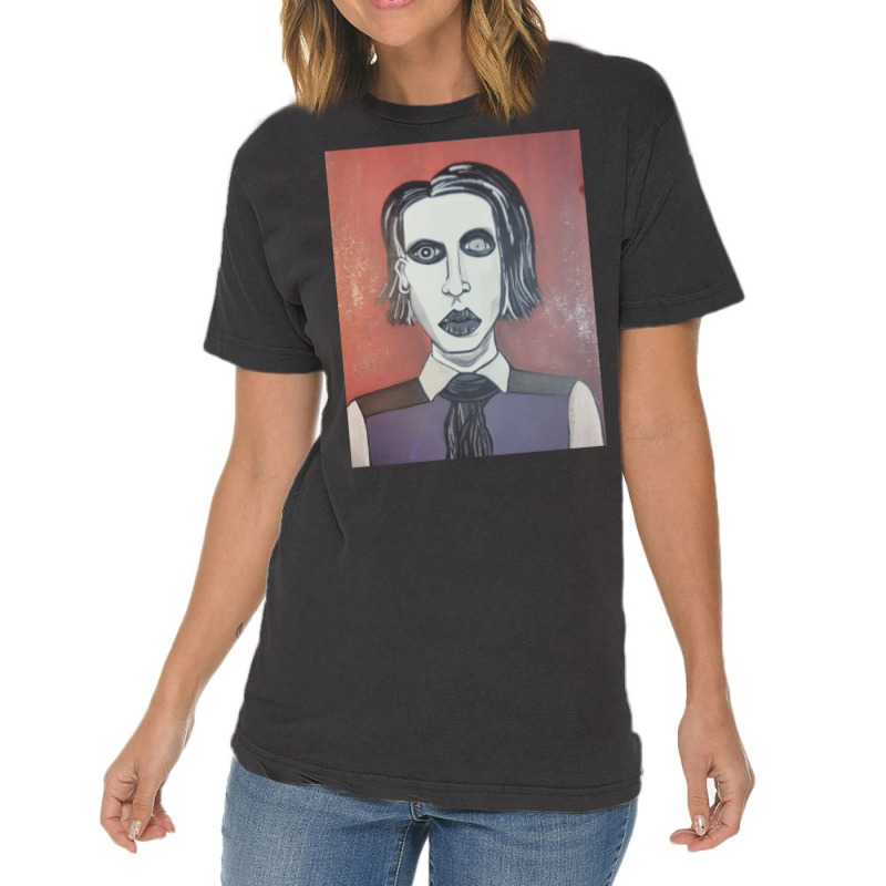 Marilyn Manson Vintage T-Shirt by cevassanadel | Artistshot