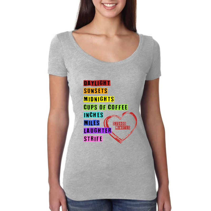 Seasons Of Love Women's Triblend Scoop T-shirt by winfrintsp | Artistshot