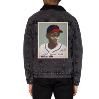 Satchel Paige Unisex Sherpa-lined Denim Jacket | Artistshot