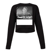 Ronald Reagan In Dark Victory Cropped Sweater | Artistshot