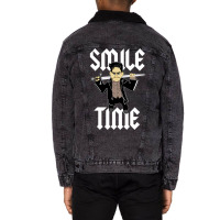 Smile Time Puppet Unisex Sherpa-lined Denim Jacket | Artistshot