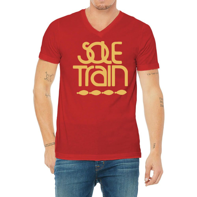 Sole Train   Dance Show For Flounders V-neck Tee | Artistshot