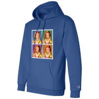 The Auburn Jerry Hall Pop Art Champion Hoodie | Artistshot