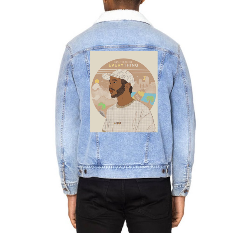 Threedot New Kota Show The Friend American Tour 20 Unisex Sherpa-lined Denim Jacket | Artistshot