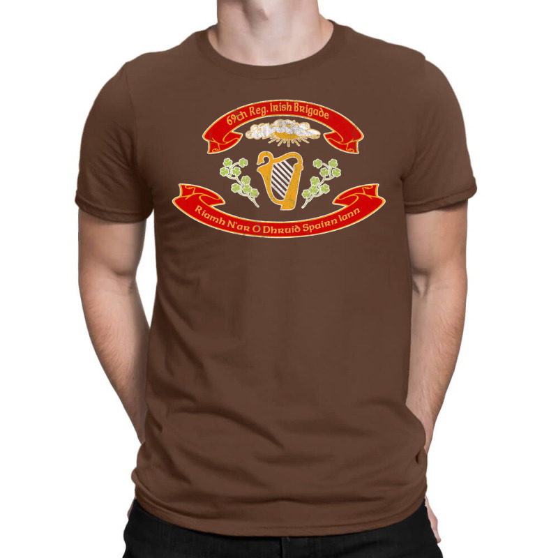 Vintage Civil War Irish Brigade Flag T-shirt | Artistshot