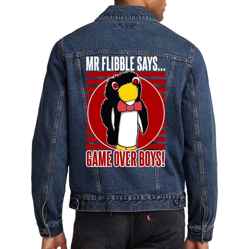 Mr Flibble Says... Game Over Boys Men Denim Jacket by xaqaniportv | Artistshot