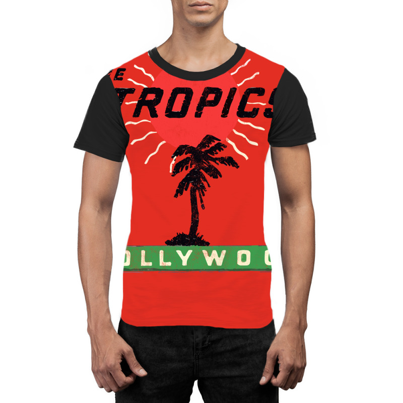 The Tropics, Hollywood       Retro Mid Century Aes Graphic T-shirt | Artistshot