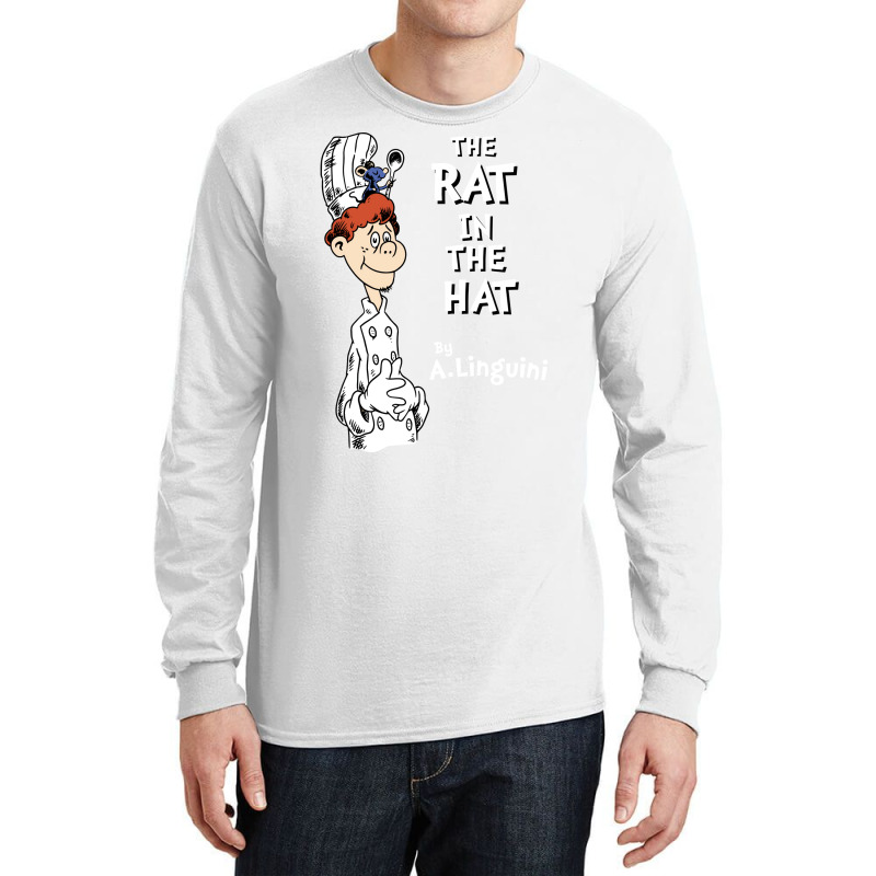 The Rat In The Hat   Cartoon Chef   Linguini Long Sleeve Shirts | Artistshot