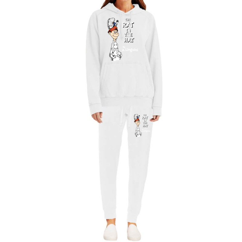 The Rat In The Hat   Cartoon Chef   Linguini Hoodie & Jogger Set | Artistshot