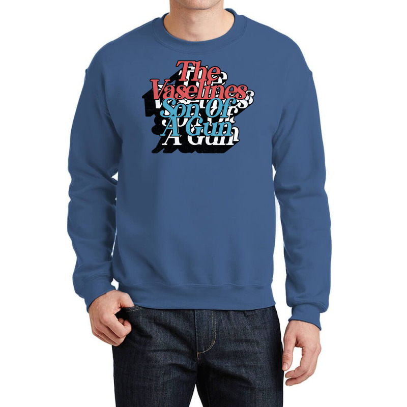 The Vaselines † Original Glitch Style Fan Art De Crewneck Sweatshirt | Artistshot