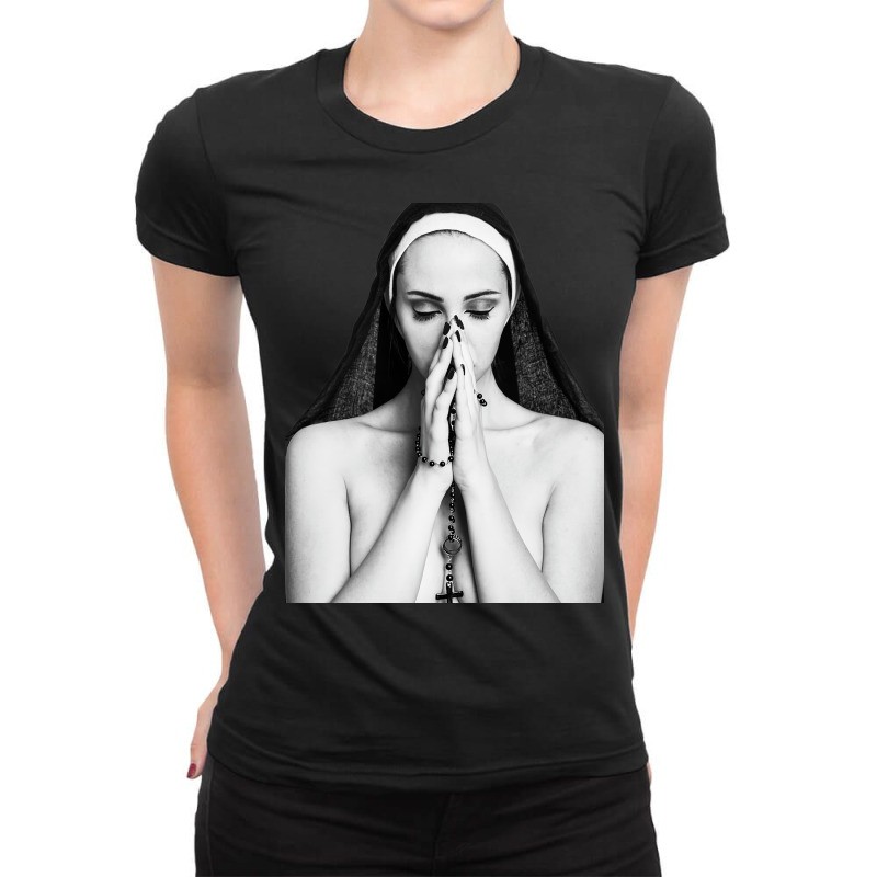 Sacred And Profane Ladies Fitted T-Shirt by robertramirez | Artistshot