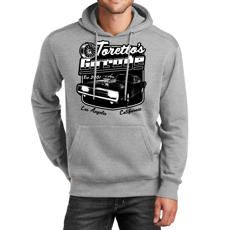 Toretto's Garage   Los Angeles Unisex Hoodie by megannukunug | Artistshot