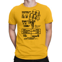 Titans Of The Tenor       Vintage Jazz Poster T-shirt | Artistshot