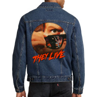 They Live Men Denim Jacket | Artistshot