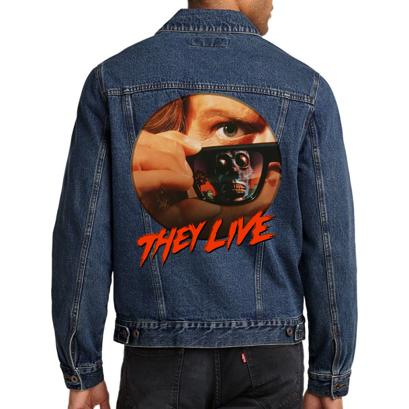 They Live Men Denim Jacket | Artistshot