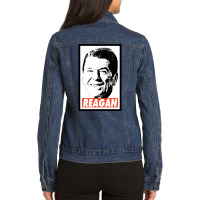 Reagan Ladies Denim Jacket | Artistshot