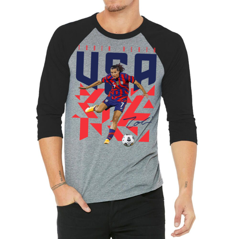 Tobin Heath 3/4 Sleeve Shirt by djrissacsw | Artistshot